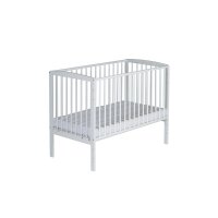 Beistellbett Micky Plus weiß 60x120 cm