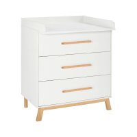 2-tlg Sparset Venice bestehend aus Hausbett, Umbauseiten, Wickelkommode