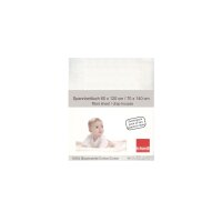 Spannbetttuch 70x140 cm weiß