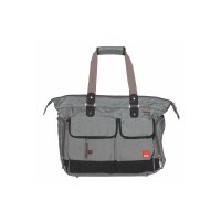 Wickeltasche Baggy grau