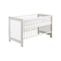 Nordic Halifax Kombi-Kinderbett 70x140cm, Halifax Eiche/weiß