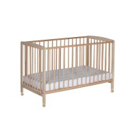 Beistellbett Micky natur 60x120 cm mit Rollen