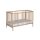 Beistellbett Micky natur 60x120 cm mit Rollen
