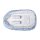 Babynest Herzchen hellblau