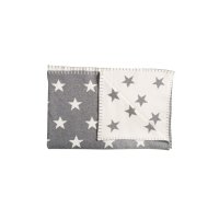 Babykuscheldecke Big Star grau