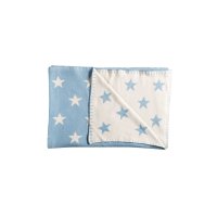 Babykuscheldecke Big Star hellblau