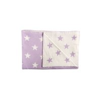 Babykuscheldecke Big Star lila