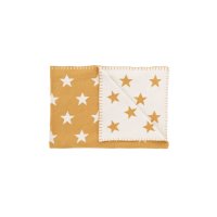 Babykuscheldecke Big Star honey gold