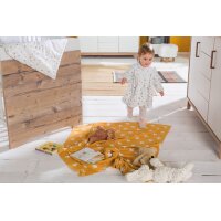 Babykuscheldecke Big Star honey gold