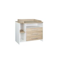 2-tlg Sparset Eco Plus bestehend aus Bett, Umbauseiten, Wickelkommode