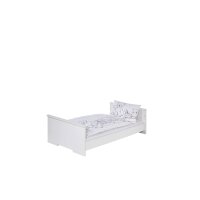 2-tlg Sparset Maxx White bestehend aus Bett, Umbauseiten,...