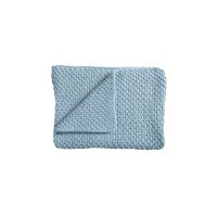 Babystrickdecke Sunny hellblau