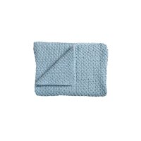 Babystrickdecke Sunny hellblau