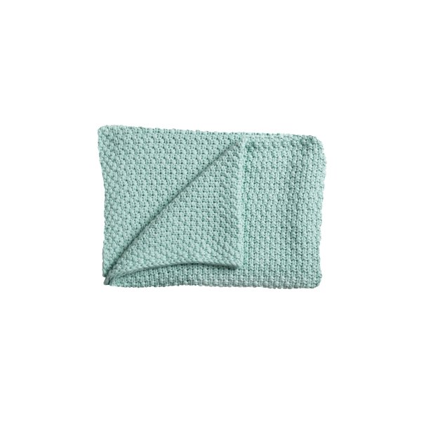 Babystrickdecke Sunny mint