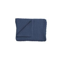 Babystrickdecke Sunny dunkelblau