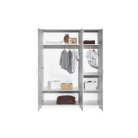 Schrank 3 Türen Classic White