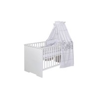 Kombi-Kinderbett Maxx White 70x140 cm