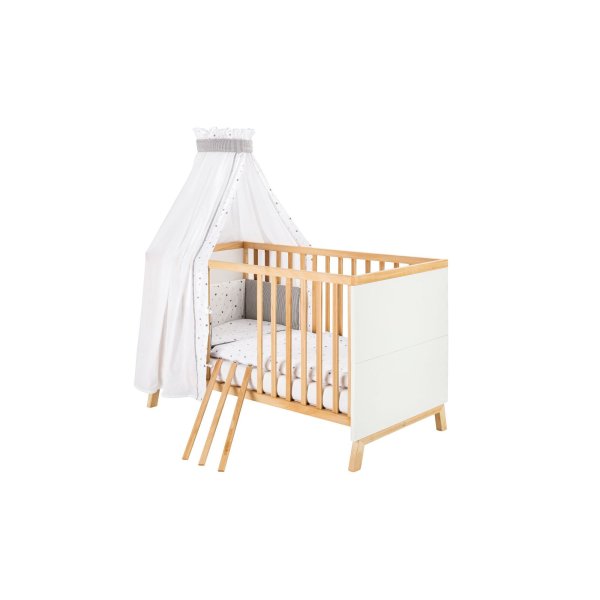 Kombi-Kinderbett Miami White 70x140 cm