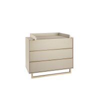 2-tlg Sparset Terry bestehend aus Bett, Umbauseiten, Wickelkommode