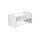 Komplettbett Classic-Line weiß 70x140 cm mit Bettset Origami black