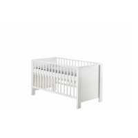 Kombi-Kinderbett Milano Weiß 70x140 cm