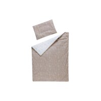 Bettset 4-teilig Origami beige