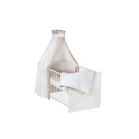 Bettset 4-teilig Origami beige