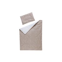 Bettset 4-teilig Origami beige