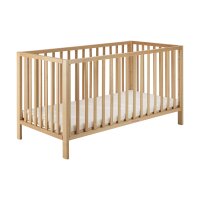 MIKA Gitterbett 70x140cm, Buche massiv, naturfarben lackiert