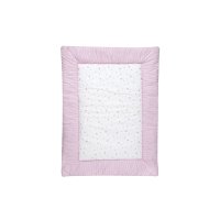 Krabbeldecke Herzchen rosa