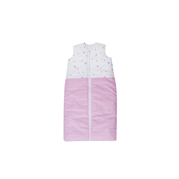 Schlafsack Herzchen rosa